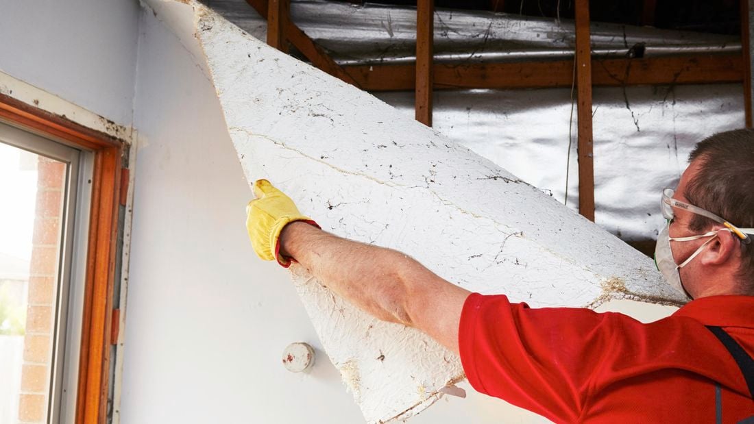 Sheetrock repair and drywall replacement service by professional remodeling contractors